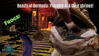 Beasts Of Bermuda Playable AI amp Shrine Locations [upl. by Scholz]