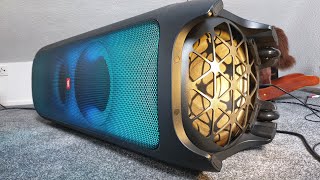 JBL Partybox 1000 CRAZY SUBWOOFER BASS TEST [upl. by Cyndia319]