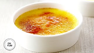 Professional Baker Teaches You How To Make CRÈME BRULEE [upl. by Adar]