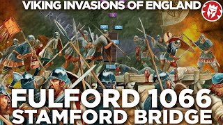 Stamford Bridge 1066  AngloSaxons vs Vikings DOCUMENTARY [upl. by Nelehyram504]