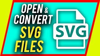 How to Open and Convert a SVG File [upl. by Muirhead921]