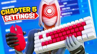 BEST Chapter 5 PC Keyboard amp Mouse Settings Sensitivity  Keybinds In Fortnite [upl. by Elleirbag32]