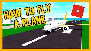 ✈️How to Fly A Plane  Roblox Airport Tycoon✈️ [upl. by Imuya977]