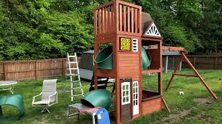 Cedar Summit Hilltop Playset by KidKraft from Costco [upl. by Ym]