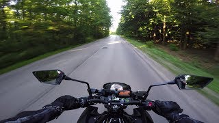 Kawasaki Z300  First Ride [upl. by Torrence219]