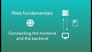 Connecting the frontend and the backend [upl. by Beaston]