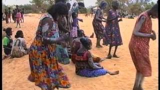 Dance during Aboriginal Initiation Ceremony northern Australia 1 [upl. by Enifesoj792]