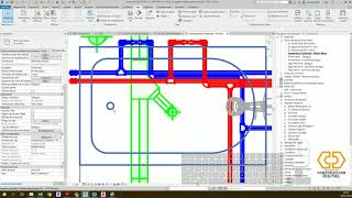 Como generar planos de Sanitarias con Revit [upl. by Nnawtna]