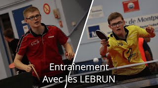 Entraînement avec les frères LEBRUN [upl. by Leighland]