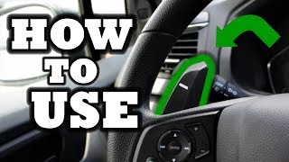 How To Use Paddle Shifters  The ULTIMATE Guide [upl. by Berry]