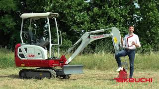 Miniescavatore TB216 Takeuchi® [upl. by Brodsky239]