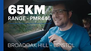 PMR446 Radio Tests  Location 01  Broadoak Hill [upl. by Eulalee606]