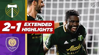 Portland Timbers 21 Orlando City  TOURNAMENT FINAL Win for Portland  MLS HIGHLIGHTS [upl. by Aicnom]