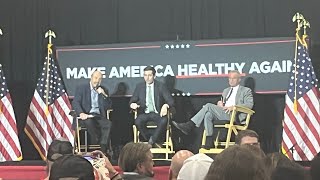 RFK Jr Enters Make America Health Again Town Hall With Dr Phil [upl. by Terrijo]