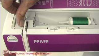 Threading a Pfaff Sewing Machine Selectmov [upl. by Mairb]