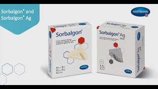 Application of Sorbalgon® Ag with Atrauman® Silicone and Proximel® [upl. by Dniren]