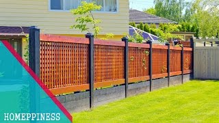 MODERN amp FRESH 25 Modern Front Yard Fence Ideas [upl. by Jonme]