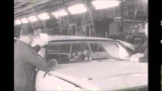 1962 Lincoln Continental and Ford Thunderbird assembly line [upl. by Iliam38]