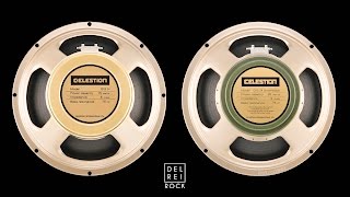 Celestion Greenback vs Creamback 75 [upl. by Enitsud211]