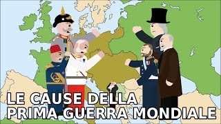 Le cause della PRIMA GUERRA MONDIALE 19141918 [upl. by Kathy]