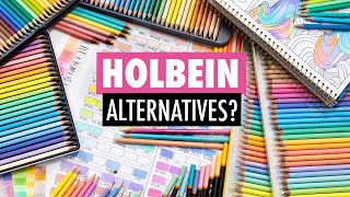 The BEST Holbein ALTERNATIVES Testing PASTEL colored pencils Pastelowe Marco Prismacolor… [upl. by Kcirevam]