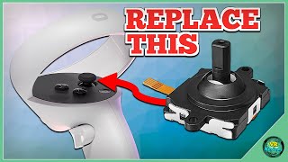 Fix Meta Quest 2 Controller Thumbstick Drift Permanently Oculus Quest 2 Thumbstick Replacement [upl. by Dulsea]