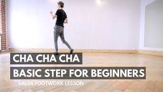 Cha cha cha  Basic Step for Beginners 1 [upl. by Anaejer]