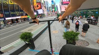 GoPro Scooter Riding NYC 2 [upl. by Anait]