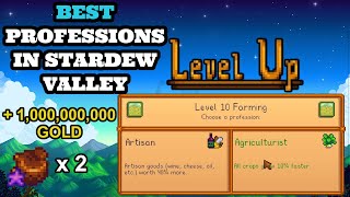 Stardew Valley Skills And Professions Guide [upl. by Llesig]