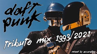 Daft Punk Tribute Mix 19932021  Mixed by Azzeration [upl. by Namyh]