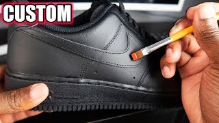 Custom AIR FORCE 1s SIMPLE [upl. by Sailesh133]