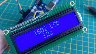 How to use a 1602 i2c Serial LCD Display with Arduino [upl. by Folsom238]