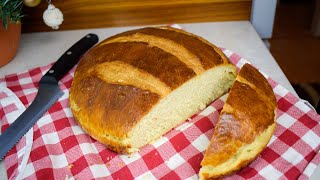 Napravite domaći hleb za 5 minuta kao iz najbolje pekare Homemade bread Eng sub [upl. by Cira]