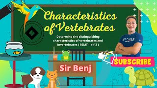 Science 6 Quarter 2 Characteristics of Vertebrates  Classification of Vertebrates [upl. by Padget]