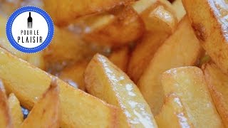 Pommes Frites selbstgemacht so gehts [upl. by Balkin]