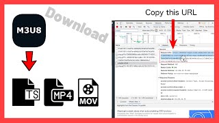 How to Download and Convert m3u8 video to TS MP4 MOV with VLC Mac [upl. by Freeborn]