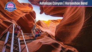 Lower Antelope Canyon amp Horseshoe Bend Tour from Sedona  Pink Jeep Tours [upl. by Harriett]