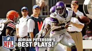 Adrian Petersons Dominant Career Highlights  NFL [upl. by Tlihcox224]