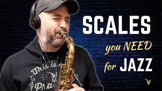 12 Scales You NEED for Jazz Improvisation [upl. by Rawdin]