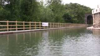 Cotswold Canals  Capel Mill canal cruising new section of Thames amp Severn canal [upl. by Siseneg]