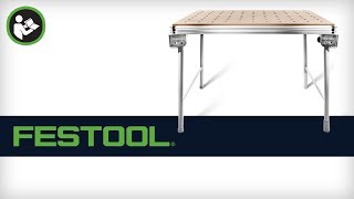 Festool MFT3 Portable Workbench  Setup and Applications [upl. by Dame]