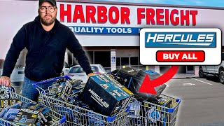 I Bought Every Hercules Tool at Harbor Freight [upl. by Yebot868]