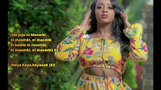 NADIA MUKAMI MAOMBI OFFICIAL LYRIC VIDEO [upl. by Beitz]