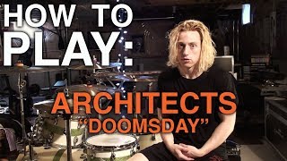 How To Play Doomsday by Architects [upl. by Retla]