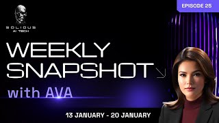 AI Tech Weekly Snapshot with AVA  January 20 [upl. by Echo]