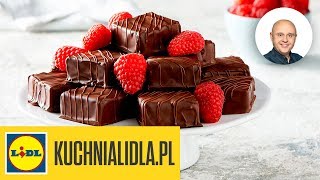 PUSZYSTE PIANKI W CZEKOLADZIE 🍫  Paweł Małecki amp Kuchnia Lidla [upl. by Egrog]