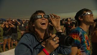 Americans awestruck by rare total solar eclipse [upl. by Christel]