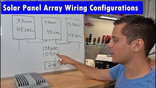 How to Design an Offgrid Solar Power Array Wire Configuration [upl. by Darda]