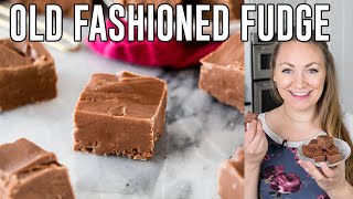 The EASIEST Chocolate Fudge [upl. by Prager]