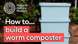 How to build a worm composter A simple DIY project [upl. by Ahto184]